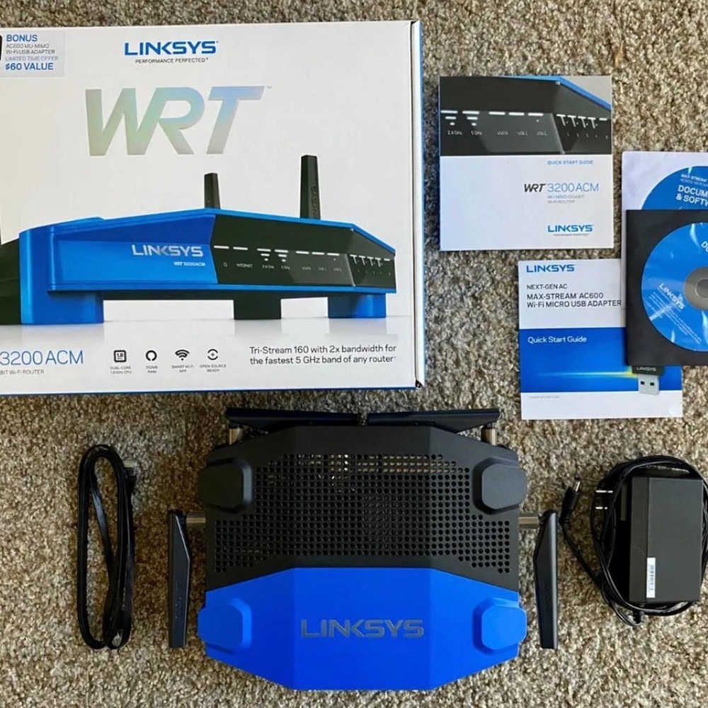 Linksys WRT3200ACM Dual-Band Wi-Fi Router